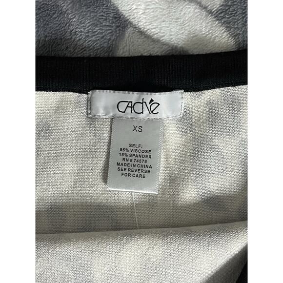 Cache Y2K Knit Animal Print Tube Top Women’s Size X-Small - Picture 2 of 3